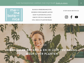 'mamabotanica.nl' screenshot