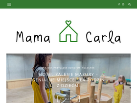 'mamacarla.pl' screenshot