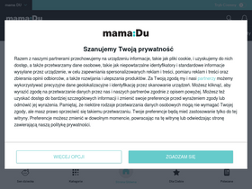 'mamadu.pl' screenshot