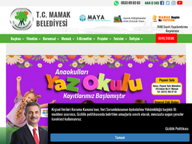 'mamak.bel.tr' screenshot