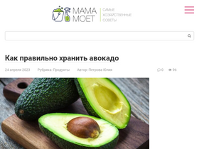 'mamamoet.ru' screenshot