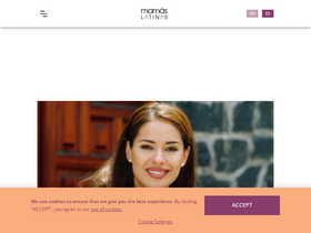 'mamaslatinas.com' screenshot