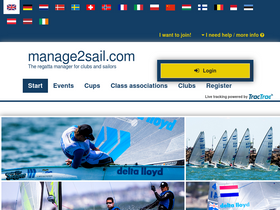 'manage2sail.com' screenshot