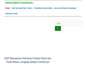 'manajemenkeuangan.net' screenshot