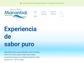 'manantial.com' screenshot