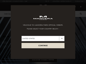 'manceraparfums.com' screenshot