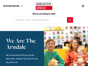 'manchesterarndale.com' screenshot