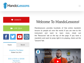 'mandolessons.com' screenshot