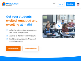 'mangahigh.com' screenshot
