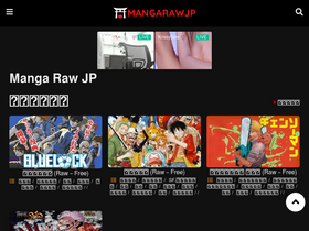'mangarawjp.com' screenshot