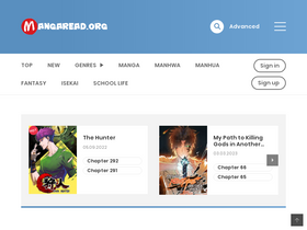 'mangaread.org' screenshot