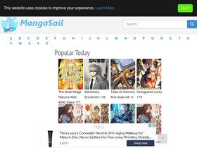 'mangasail.net' screenshot