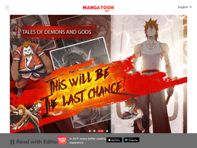 'mangatoon.mobi' screenshot