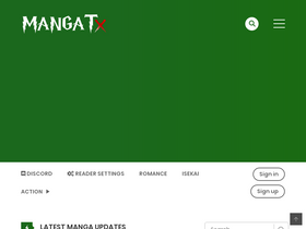 'mangatx.com' screenshot