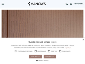 'mangias.com' screenshot