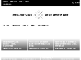 'mangiaviviviaggia.com' screenshot