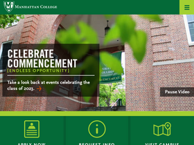 'manhattan.edu' screenshot