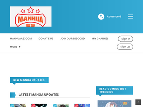 'manhuaes.com' screenshot