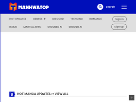 'manhwatop.com' screenshot