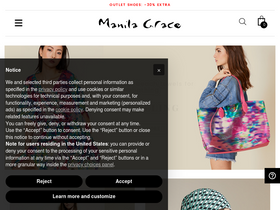 'manilagrace.com' screenshot