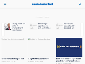 'manilastandard.net' screenshot