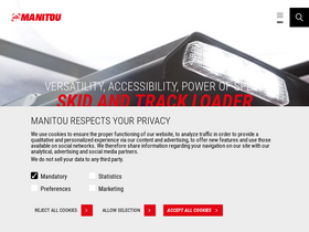 'manitou.com' screenshot