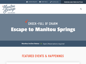 'manitousprings.org' screenshot