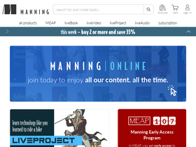 'manning.com' screenshot