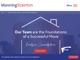 'manningstainton.co.uk' screenshot