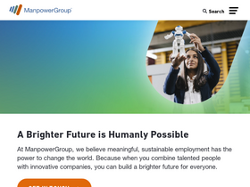 'manpowergroup.com' screenshot