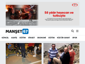 'manset67.com' screenshot