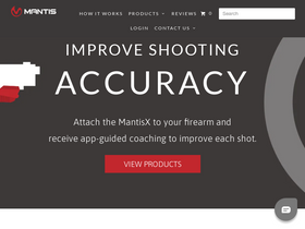 'mantisx.com' screenshot