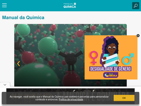 'manualdaquimica.com' screenshot