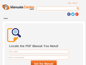 'manualscenter.com' screenshot