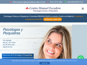 'manuelescudero.com' screenshot