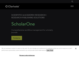 'manuscriptcentral.com' screenshot