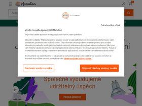 'manutan.cz' screenshot