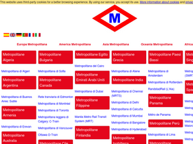 'mapa-metro.com' screenshot