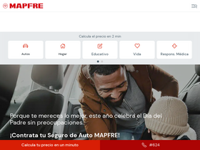 'mapfre.com.co' screenshot