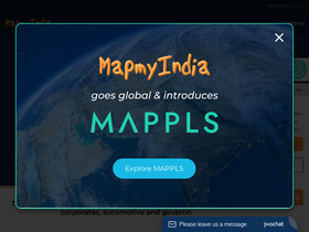 'mapmyindia.com' screenshot