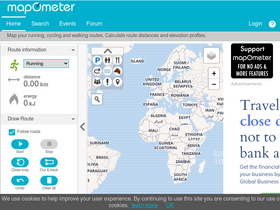 'mapometer.com' screenshot