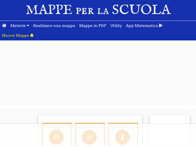 'mappe-scuola.com' screenshot