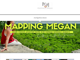 'mappingmegan.com' screenshot