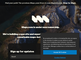 'maps.com' screenshot