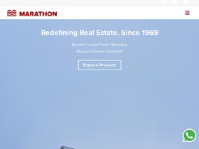 'marathon.in' screenshot