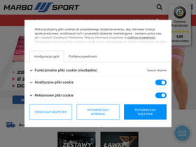 'marbo-sport.pl' screenshot