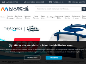 'marchedelapiscine.com' screenshot