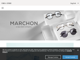 'marchon.com' screenshot