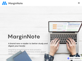 'marginnote.com' screenshot