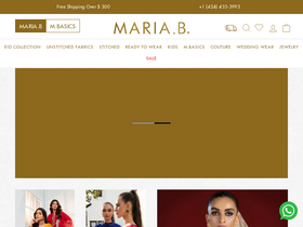 'mariab.pk' screenshot